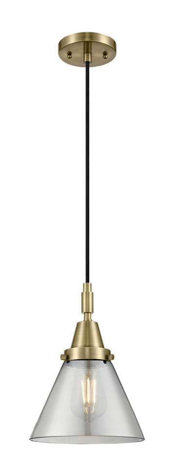 Innovations - 447-1P-AB-G43 - One Light Mini Pendant - Caden - Antique Brass