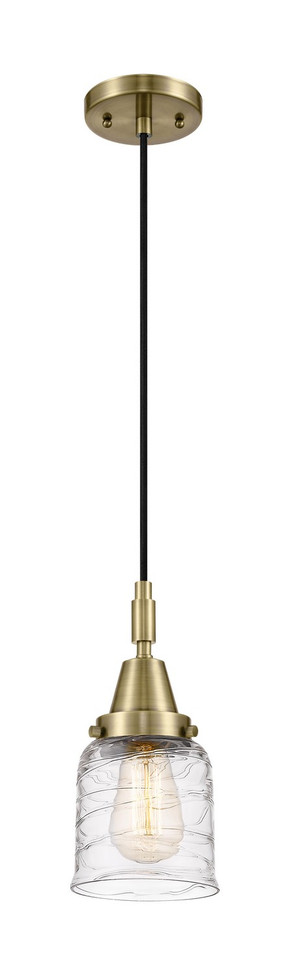 Innovations - 447-1P-AB-G513 - One Light Mini Pendant - Caden - Antique Brass