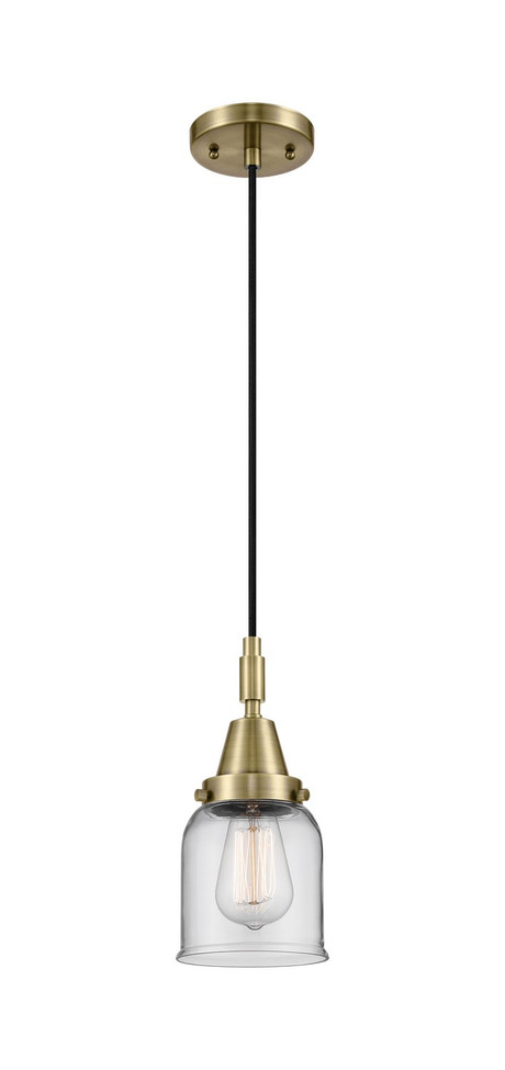 Innovations - 447-1P-AB-G52 - One Light Mini Pendant - Caden - Antique Brass