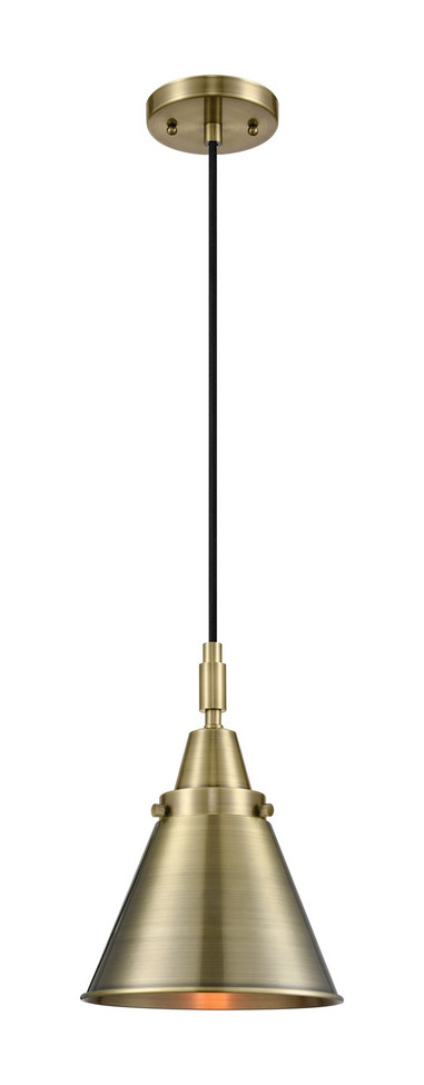 Innovations - 447-1P-AB-M13-AB - One Light Mini Pendant - Caden - Antique Brass