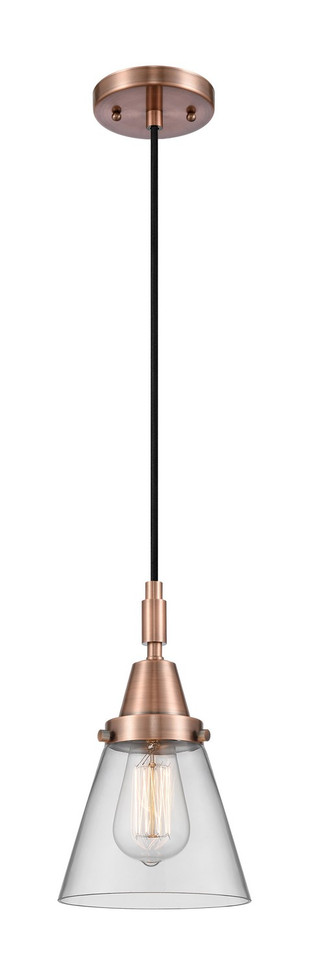 Innovations - 447-1P-AC-G62 - One Light Mini Pendant - Caden - Antique Copper