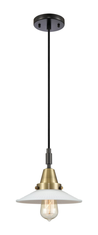 Innovations - 447-1P-BAB-G1 - One Light Mini Pendant - Caden - Black Antique Brass