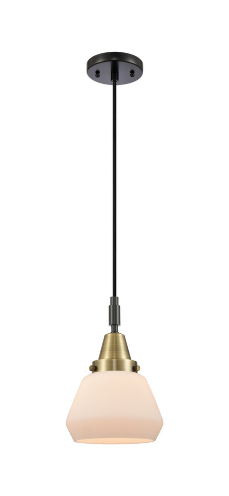 Innovations - 447-1P-BAB-G171 - One Light Mini Pendant - Caden - Black Antique Brass