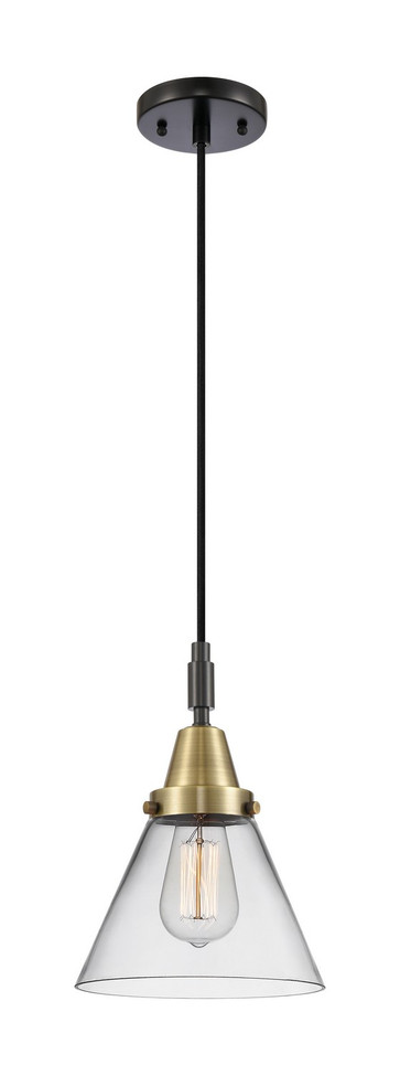 Innovations - 447-1P-BAB-G42 - One Light Mini Pendant - Caden - Black Antique Brass