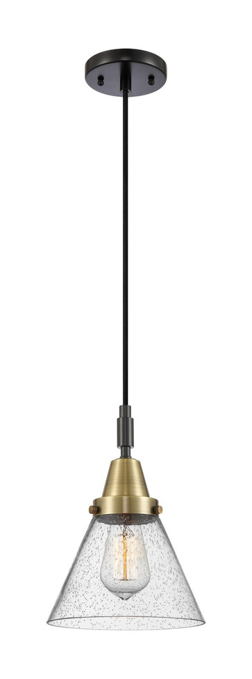 Innovations - 447-1P-BAB-G44 - One Light Mini Pendant - Caden - Black Antique Brass