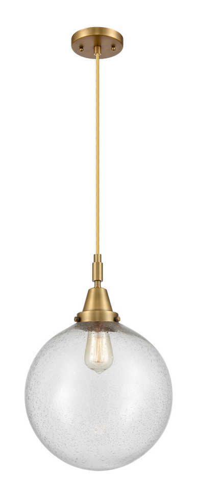 Innovations - 447-1P-BB-G204-12 - One Light Mini Pendant - Caden - Brushed Brass
