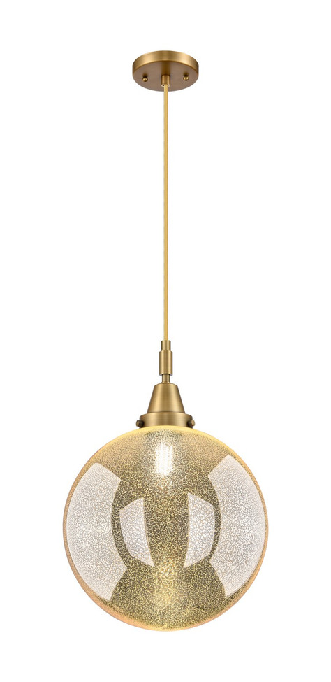 Innovations - 447-1P-BB-G208-12 - One Light Mini Pendant - Caden - Brushed Brass