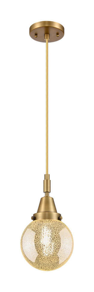 Innovations - 447-1P-BB-G208-6 - One Light Mini Pendant - Caden - Brushed Brass