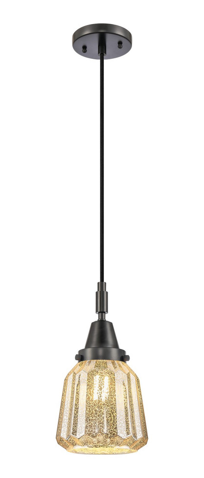 Innovations - 447-1P-BK-G146 - One Light Mini Pendant - Caden - Matte Black