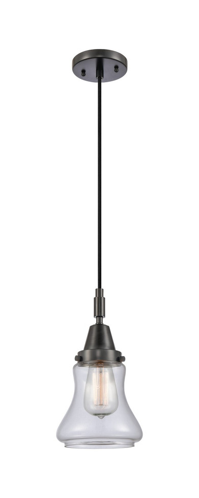 Innovations - 447-1P-BK-G192 - One Light Mini Pendant - Caden - Matte Black