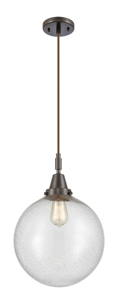 Innovations - 447-1P-OB-G204-12 - One Light Mini Pendant - Caden - Oil Rubbed Bronze