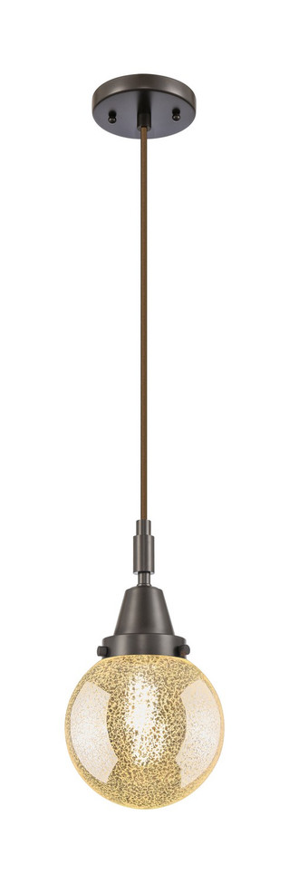 Innovations - 447-1P-OB-G208-6 - One Light Mini Pendant - Caden - Oil Rubbed Bronze