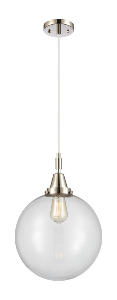 Innovations - 447-1P-PN-G202-12 - One Light Mini Pendant - Caden - Polished Nickel