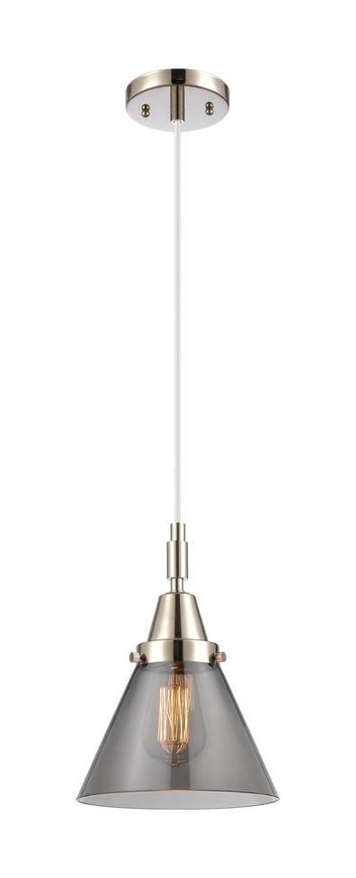 Innovations - 447-1P-PN-G43 - One Light Mini Pendant - Caden - Polished Nickel