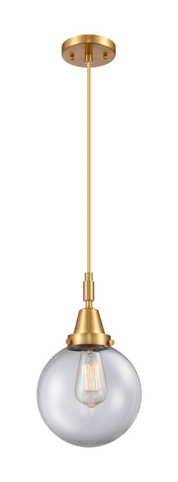 Innovations - 447-1P-SG-G202-8 - One Light Mini Pendant - Caden - Satin Gold