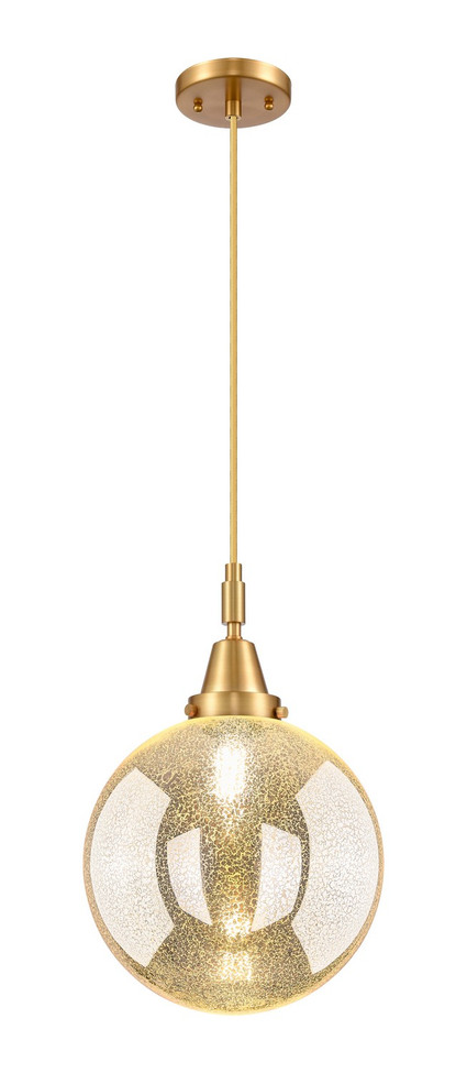 Innovations - 447-1P-SG-G208-10 - One Light Mini Pendant - Caden - Satin Gold