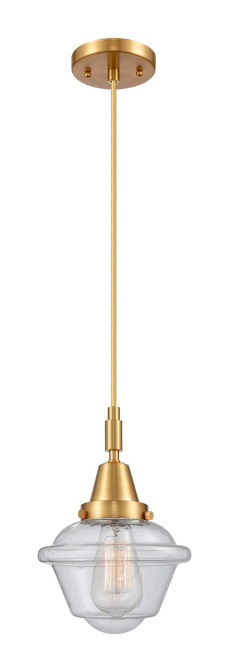 Innovations - 447-1P-SG-G534 - One Light Mini Pendant - Caden - Satin Gold