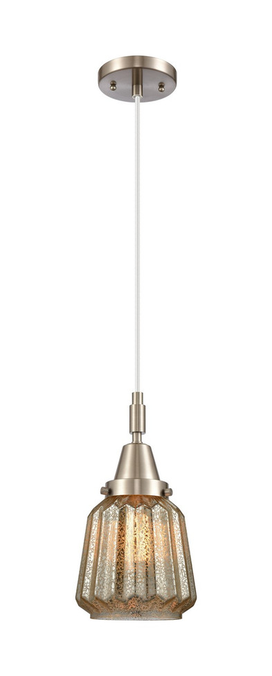 Innovations - 447-1P-SN-G146 - One Light Mini Pendant - Caden - Brushed Satin Nickel