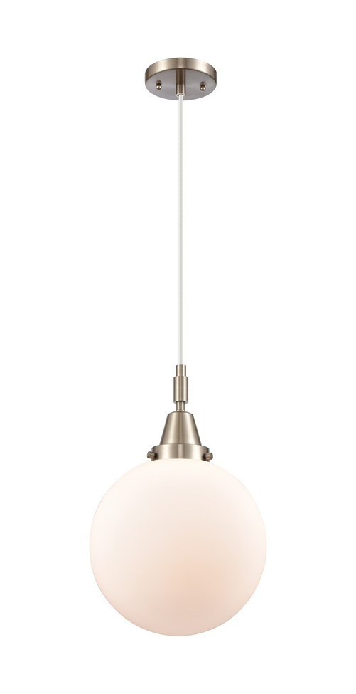 Innovations - 447-1P-SN-G201-10 - One Light Mini Pendant - Caden - Brushed Satin Nickel