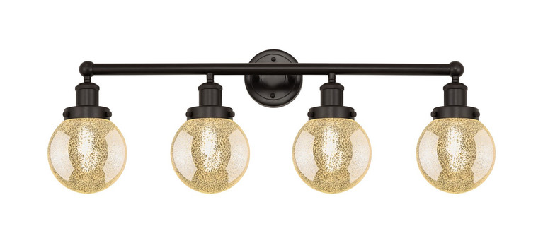Innovations - 616-4W-OB-G208-6 - Four Light Bath Vanity - Edison - Oil Rubbed Bronze