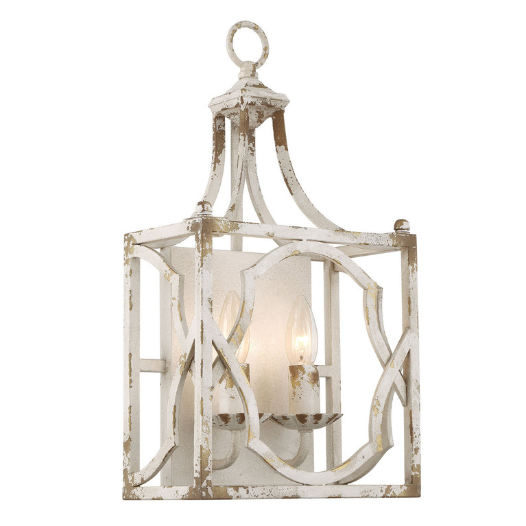 Golden - 0885-2W AI - Two Light Wall Sconce - Laurent - Antique Ivory
