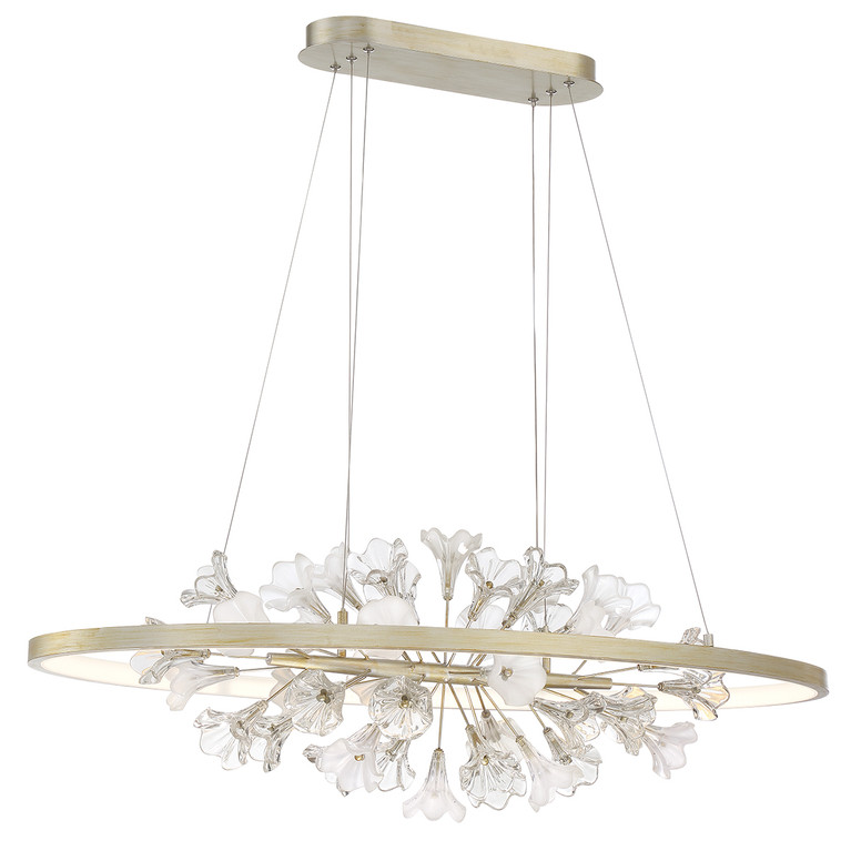 Eurofase - 37344-016 - LED Chandelier - Clayton - Brushed Silver