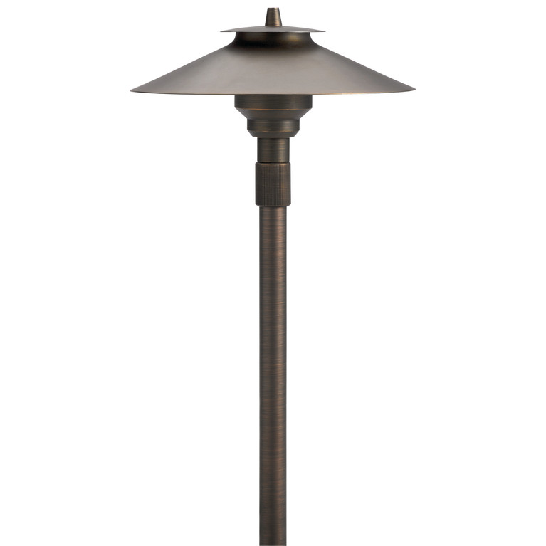 Kichler - 15503CBR - One Light Path Light - Centennial Brass