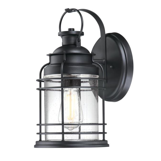Westinghouse Lighting - 6112500 - One Light Wall Fixture - Kellen - Textured Black
