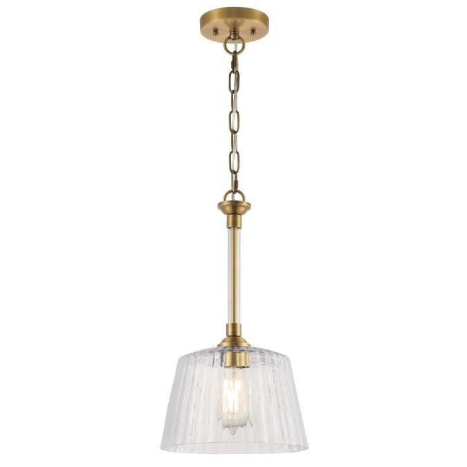 Westinghouse Lighting - 6130200 - One Light Pendant - Aggie - Brushed Brass