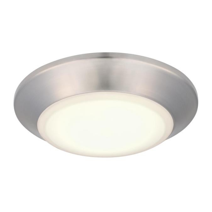 Westinghouse Lighting - 6133900 - LED Surface Mount - Makira - Brushed Nickel