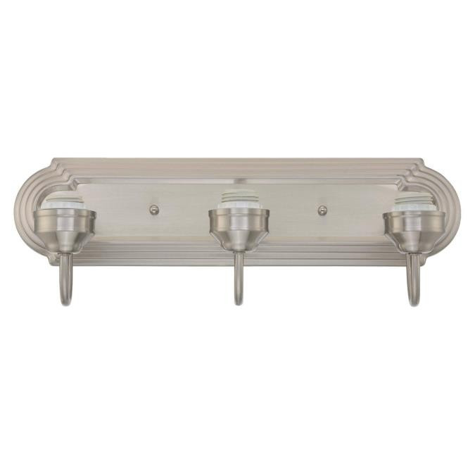 Westinghouse Lighting - 6300800 - Three Light Wall Sconce - Wall Fixture - Brushed Nickel