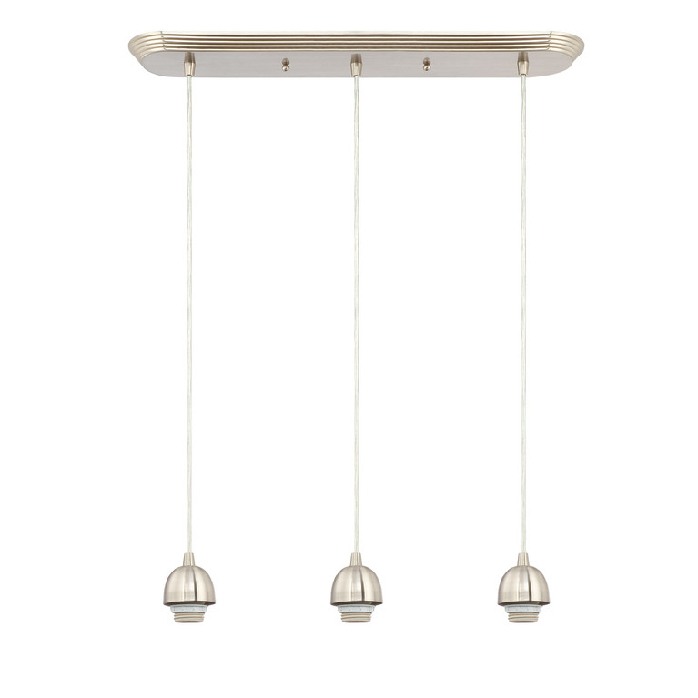 Westinghouse Lighting - 6301200 - Three Light Mini Pendant - Mini Pendant - Brushed Nickel