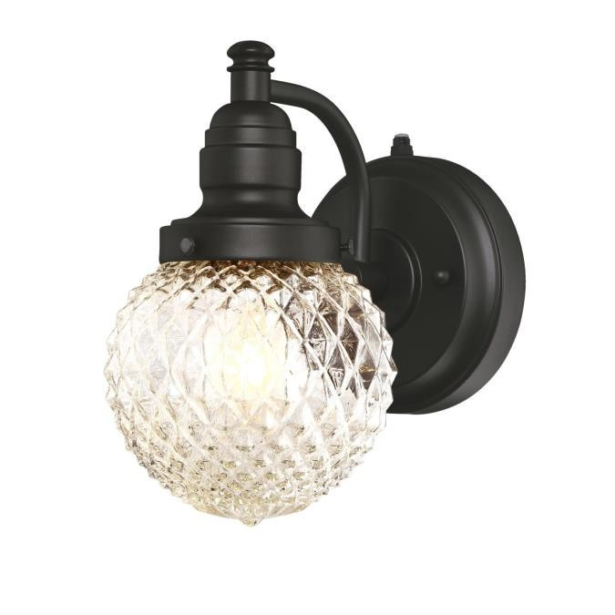 Westinghouse Lighting - 6313700 - One Light Wall Fixture - Eddystone - Oil Rubbed Bronze