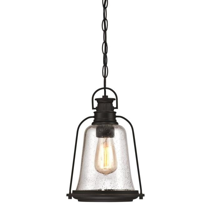 Westinghouse Lighting - 6339900 - One Light Pendant - Brynn - Oil Rubbed Bronze With Highlights