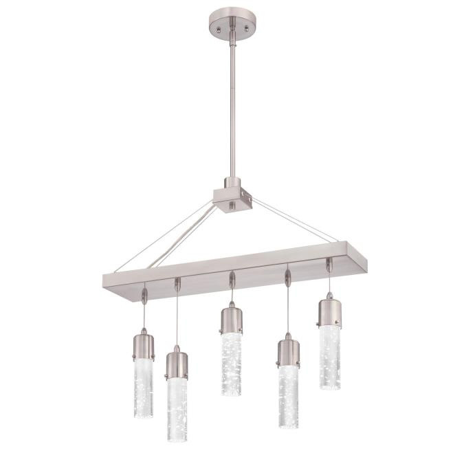 Westinghouse Lighting - 6371900 - LED Chandelier - Cava - Brushed Nickel