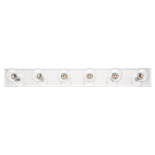 Westinghouse Lighting - 6645000 - Six Light Bath Bar - Mirror