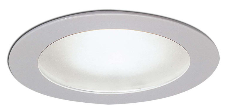 Nora Lighting - NL-426W - 4Frst Flat Shwr Trim - Rec Lv 4 Trim - White