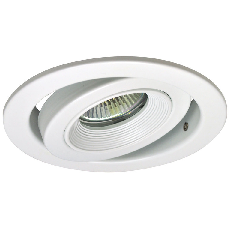 Nora Lighting - NL-467WW - BafSurface Adj - Recessed - White