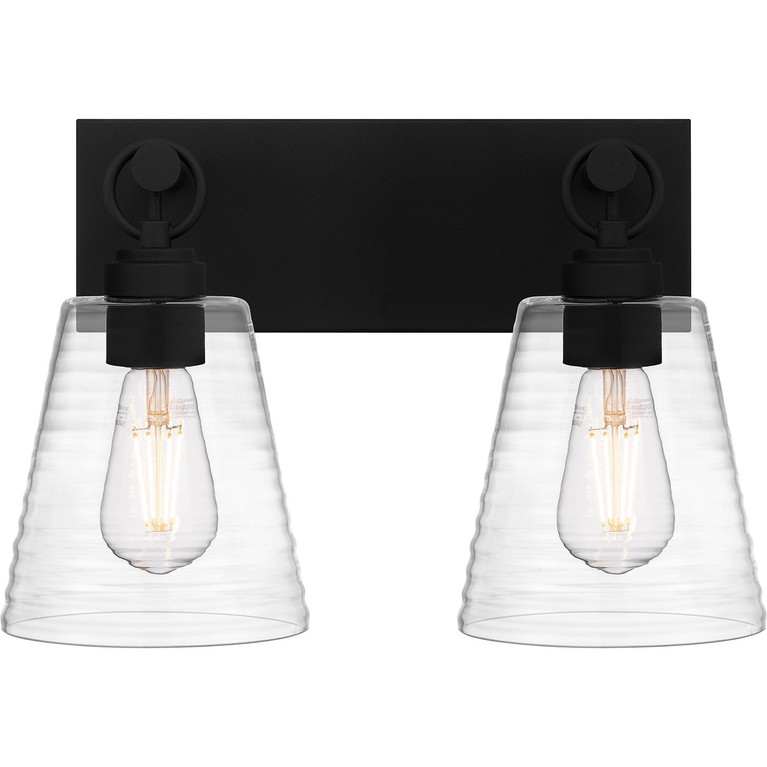 Quoizel - DAC8615EK - Two Light Bath - Dacosta - Earth Black