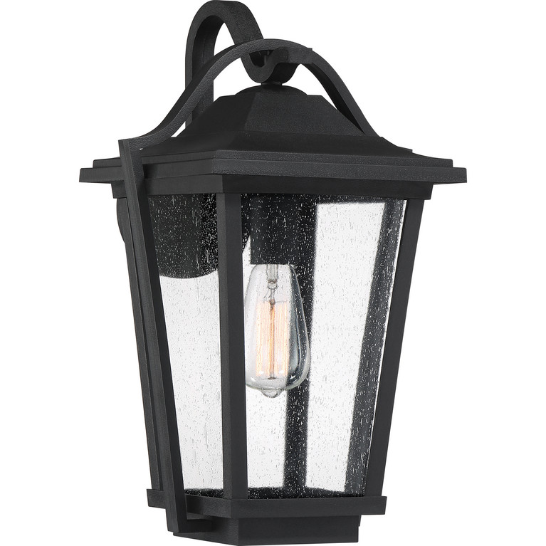 Quoizel - DRS8411EK - One Light Outdoor Wall Lantern - Darius - Earth Black