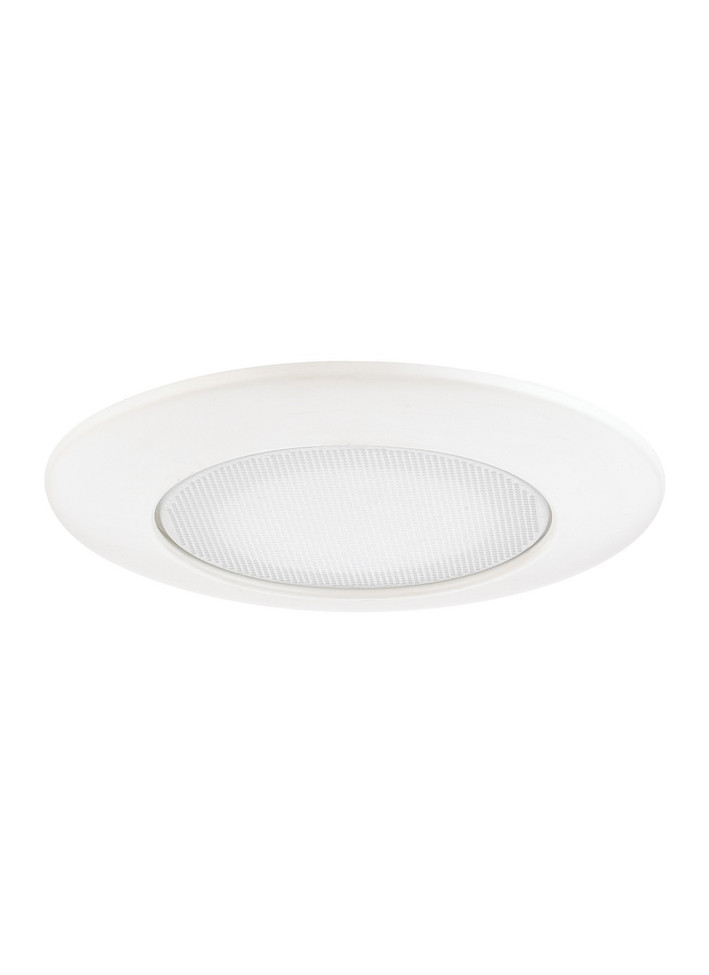Generation Lighting - 11033AT-15 - 6Flat Glass Shower Trim with Reflector - Recessed Trims - White