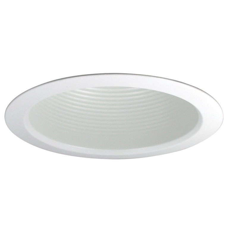 Nora Lighting - NTM-526W - 5 Air-Tight BaffLED Lensless Shower Trim - Rec Inc 5 Trim - White