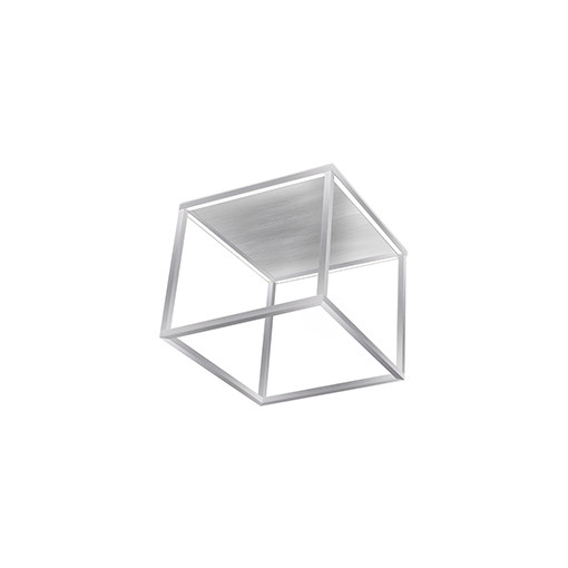 Kuzco Lighting - FM34418-BN - LED Flush Mount - Plaza - Brushed Nickel