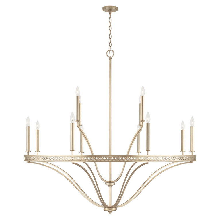 Capital Lighting - 443101WG - 12 Light Chandelier - Isabella - Winter Gold