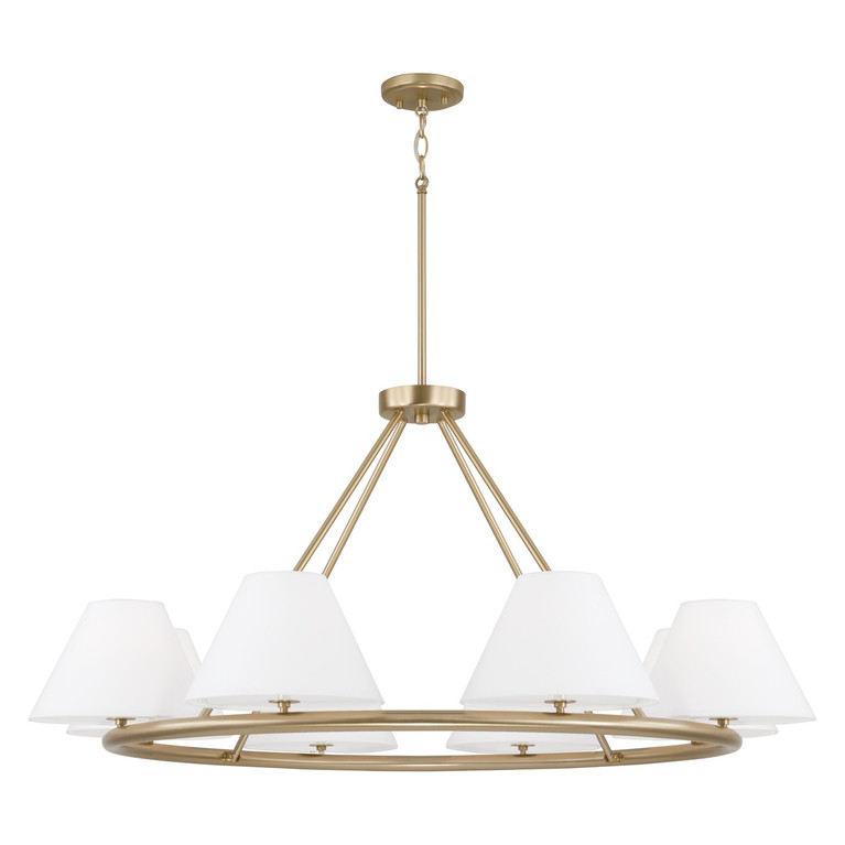 Capital Lighting - 453281MA - Eight Light Chandelier - Parson - Matte Brass