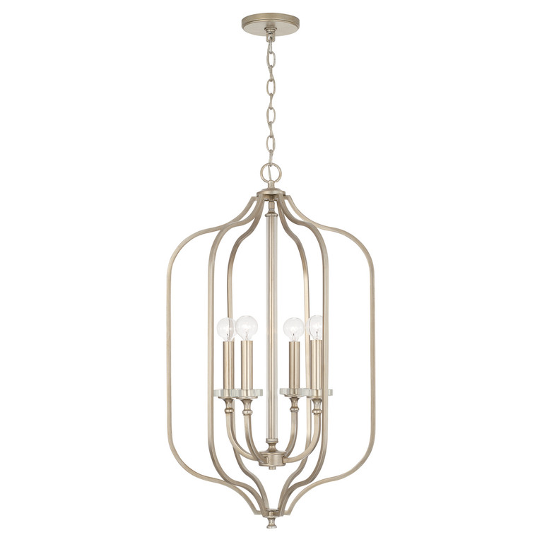 Capital Lighting - 544841BS - Four Light Foyer - Breigh - Brushed Champagne