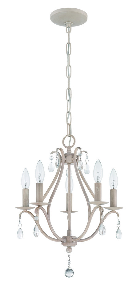 Craftmade - 1015C-ATL - Five Light Mini Chandelier - Mini Chandelier - Antique Linen