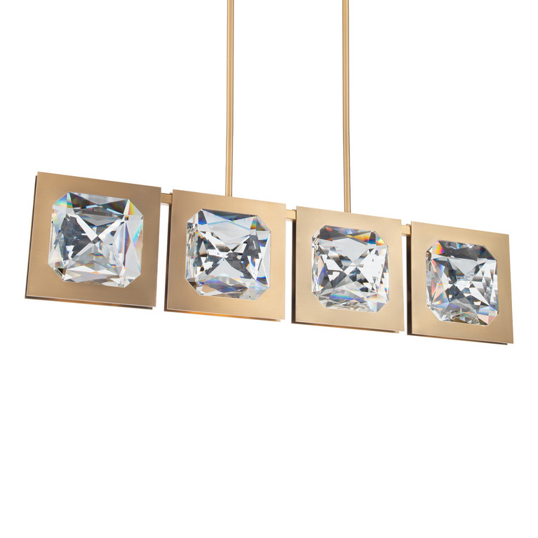 Schonbek Beyond - BPD75243-AB - LED Pendant - Enchante - Aged Brass