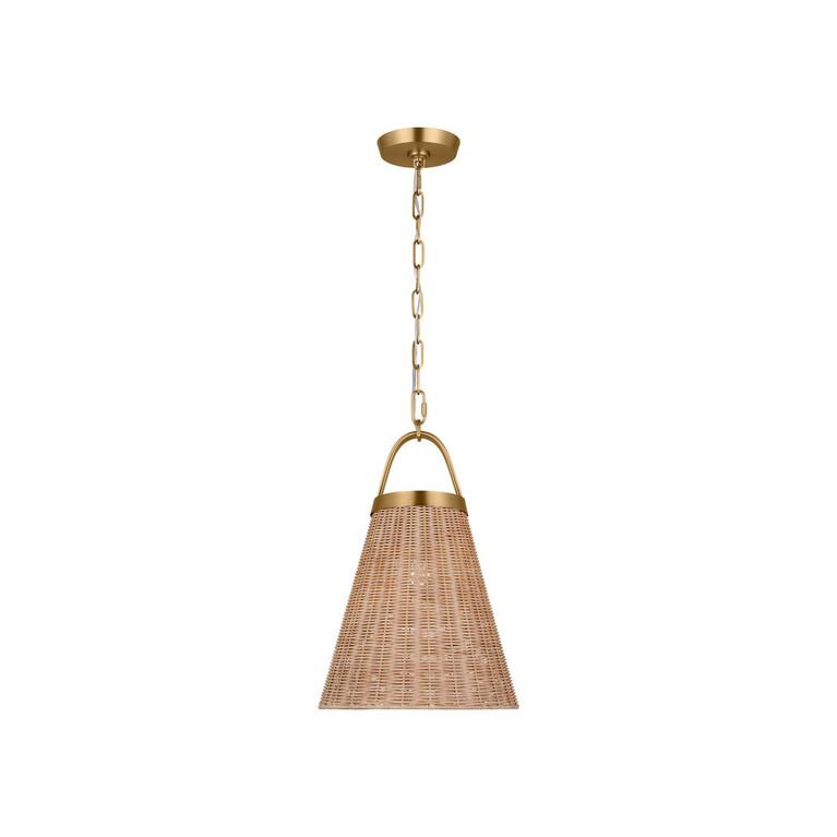 Visual Comfort Studio - CP1421BBS - One Light Pendant - Whitby - Burnished Brass