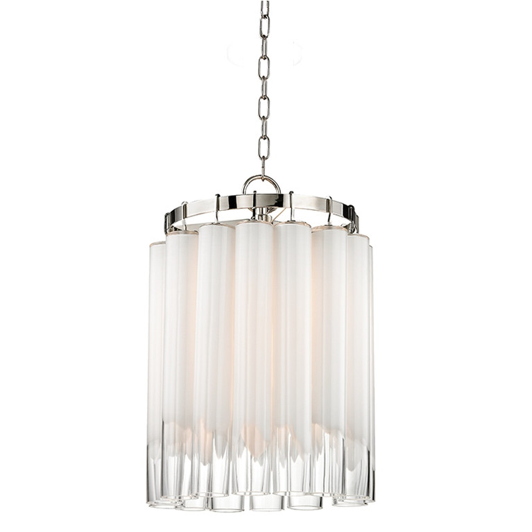 Hudson Valley - 8915-PN - Four Light Chandelier - Tyrell - Polished Nickel